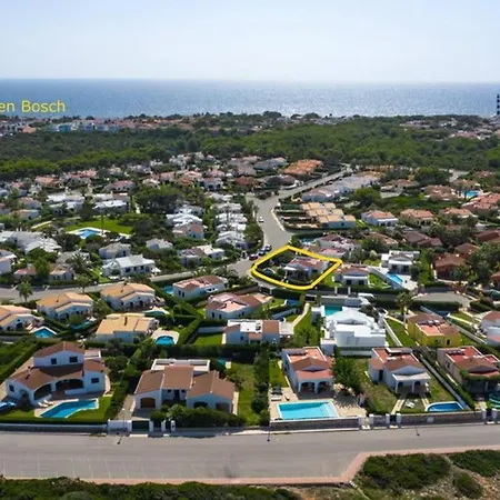 Villa Lunas Cala 'n Bosch Buitenkant foto